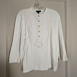 White Button-Up Shirt